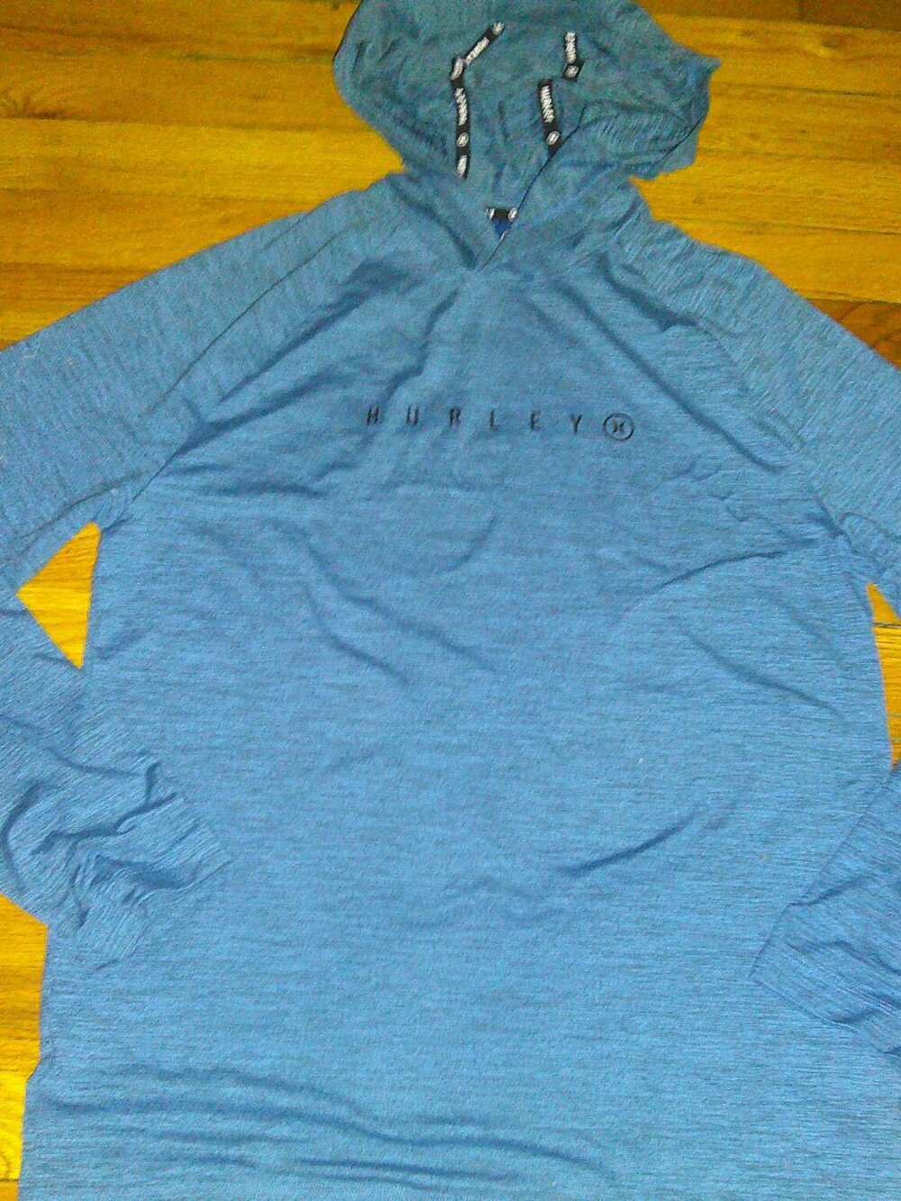 Hurley hooded long sleeve shirt sz Medium